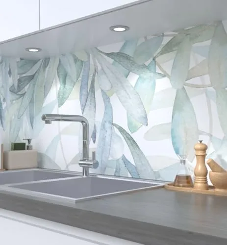 MyMaxxi Küchenrückwand Folie selbstklebend matt in grün von MyMaxxi