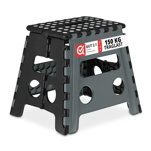 Klapphocker faltbar Campinghocker Badhocker Universalhocker 2er Set Klappschemel