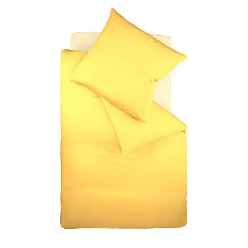 Uni Satin 9100 Bettwäsche - Hochwertige Bettwäsche aus 100% Mako Satin, atmungsaktiv und pflegeleicht. Perfekt für erholsame Nächte mit edlem Glanz und Reißverschluss.