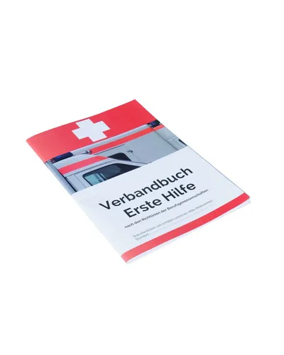 Verbandbuch DIN A 5 Verbandsbuch ErsthelferBGV A5 §16 Erste Hilfe Buch 40Seiten