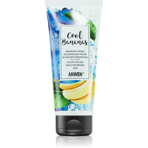 Anwen Cool Bananas Farbmaske für braune und schwarze Haare 200 ml