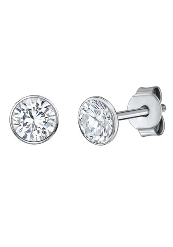 Firetti Paar Ohrstecker aus Silber 925 mit Zirkonia von Firetti