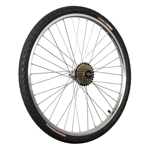 Hochwertiges 26 Zoll Hinterrad mit Shimano Zahnkranz