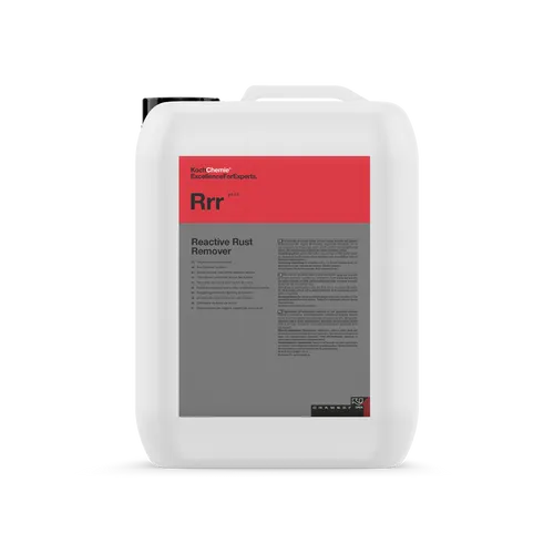 Koch Chemie RRR Reactive Rust Remover 5l - Hochwirksamer Rostentferner für professionelle Anwendungen, sicher auf Metall und lackierten Oberflächen, umweltfreundlich und biologisch abbaubar.