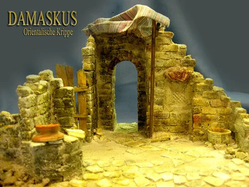 Krippenbausatz Orientalische Krippe Damaskus Krippenbau Krippenzubehör men100653