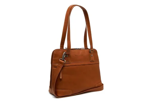 The Chesterfield Brand Belgrado Schultertasche aus Leder mit Laptopfach - Elegante Schultertasche aus hochwertigem Leder mit 32 cm Laptopfach, perfekt für Beruf und Freizeit.