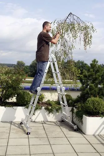 Vielzweckleiter 4x3 Sprossen von MUNK Günzburger Steigtechnik