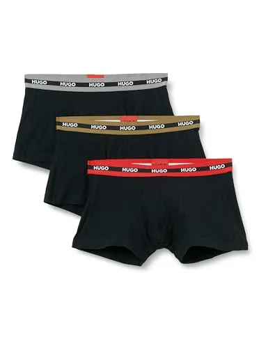 HUGO Herren Boxershorts TRUNK TRIPLET PLANET von HUGO BOSS