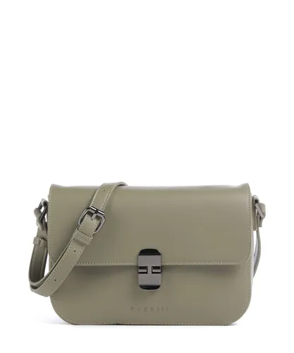 Bugatti Nela Umhängetasche graugrün 493849-20 - Gürteltaschen aus hochwertigem Lederimitat, stilvoll und praktisch für den täglichen Gebrauch.