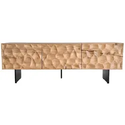 Wohnling Lowboard WL7.024 – Modernes TV-Möbel aus massivem Akazienholz