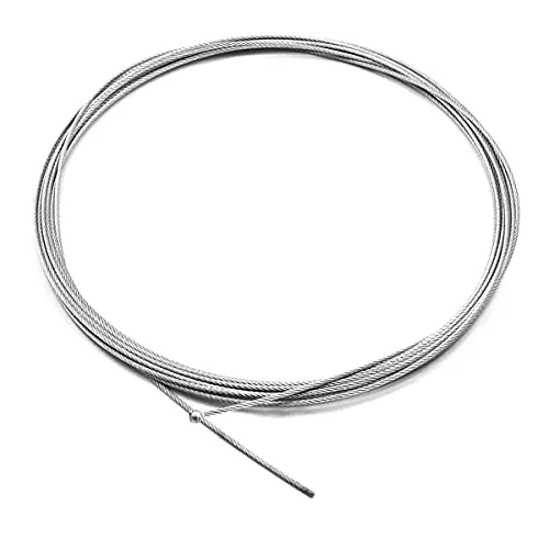 REUTLINGER 295.634.500 Abhängungs-Drahtseil mit Kugelnippel, Ø 1,5mm, 5m