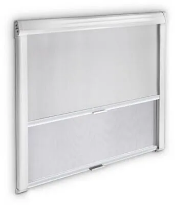 Dometic Badrollo Rastrollo 3000 - Rollo für Caravan - Fenster & Luken - Hochwertiges Rollosystem in Weiß, ideal für Caravan-Fenster mit optimaler Lichtregulierung und Sichtschutz.