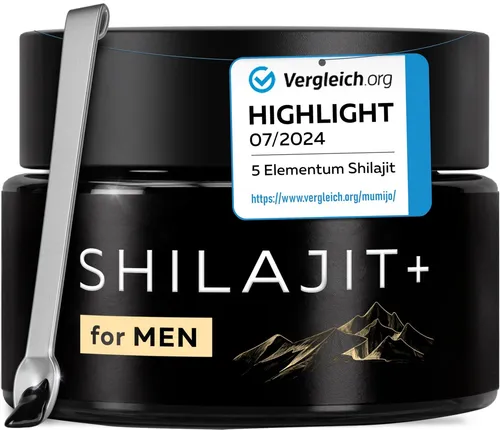 Original Shilajit Himalaya Harz mit Nachtkerzenöl 25g – 82% Fulvinsäure - Pflanzliches Ergänzungsmittel Triphala, hochdosiert mit 82% Fulvinsäure, unterstützt die Verdauung und fördert das Wohlbefinden. Handgeerntet in 6000m Höhe, sicher in UV-geschütztem Glas verpackt.