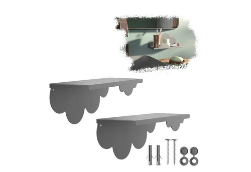 Wandregale & Simse Grau von SO-TECH