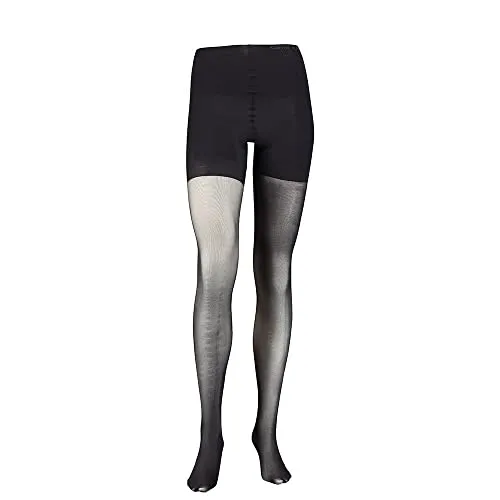 Calvin Klein Ultra Fit High Waist Shaper Tights 40 Schwarz - Hochwertige Damenstrumpfhosen, die Bauch, Taille und Hüften formen – für ein elegantes Erscheinungsbild und optimalen Komfort den ganzen Tag.