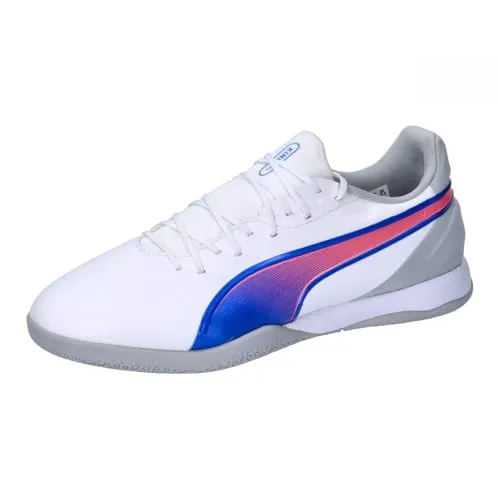 PUMA Herren Fußball-Hallenschuhe KING MATCH IT - Fußballschuhe für Herren, ideal für Hallenspiele mit optimaler Dämpfung und hervorragendem Grip.