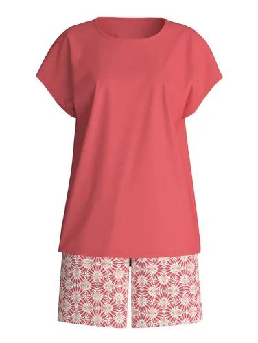 CALIDA Baumwoll-Kurz-Pyjama Damen – Atmungsaktiv und Pflegeleicht - Hochwertiger Kurz-Pyjama aus 100 % Baumwolle für angenehme Nächte. Atmungsaktiv und hautfreundlich, ideal für den Sommer. Pflegeleicht und langlebig – genießen Sie die bewährte CALIDA-Qualität.