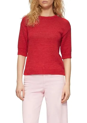 Stylischer Kurzarm Pullover für Damen - Modischer Kurzarm Pullover für Damen, perfekt für den Frühling und Sommer, sorgt für einen lässigen Look und hohen Tragekomfort.