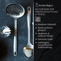 Stanley Rogers Küchenhelfer 6er Set Edelstahl von Stanley Rogers
