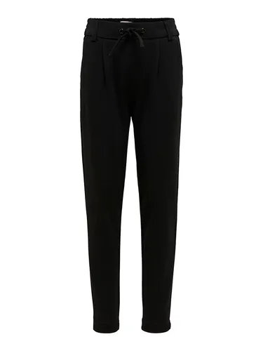 ONLY Mädchen Konpoptrash Easy Pant Hose, Schwarz, 158 EU - Hosen für Mädchen, stylische und bequeme Easy Pant mit elastischem Bund und zwei praktischen Gesäßtaschen für einen lässigen Look.