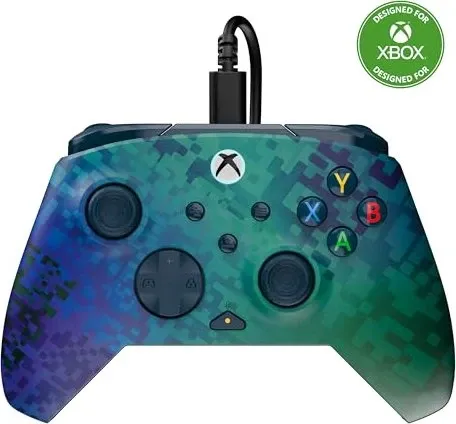 Turtle Beach Rematch Advanced Glitch Green Wired Gaming Controller