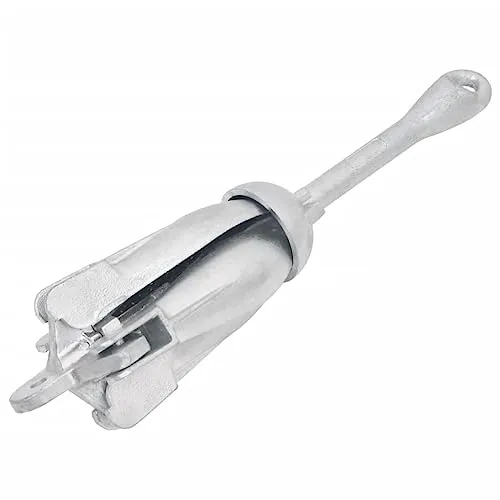 vidaXL Klappanker 1,5kg - Anker für Boote, tragbar und faltbar mit 4 Flunken für sicheren Halt im Wasser, ideal für Schlauchboote, Kajaks und Paddelboards.