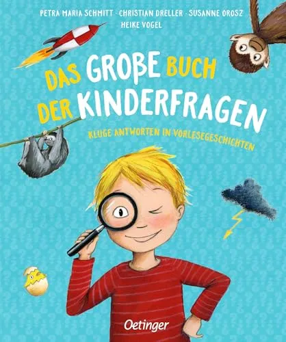Das große Buch der Kinderfragen: Kluge Antworten in Vorlesegeschichten - Entdecken Sie spannende Antworten auf lustige Fragen ab 5 Jahren. Ideal für gemeinsame Vorlesestunden und fördert die Neugier der kleinen Leser. Ein echtes Aha!-Erlebnis! Für die Kategorie Bücher.