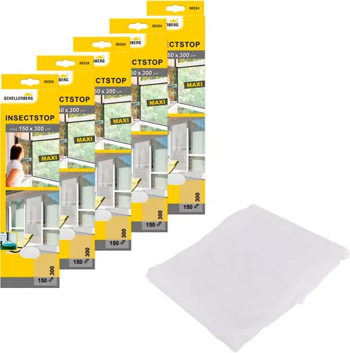 Schellenberg Fliegengitter Maxi 5er Pack 50324
