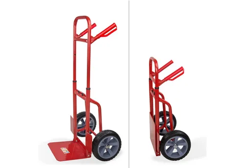 Sackkarre klappbar 120 kg - Praktische Sackkarre für den Transport von bis zu 120 kg, klappbar für platzsparende Aufbewahrung, ideal für Umzüge und Transporte.