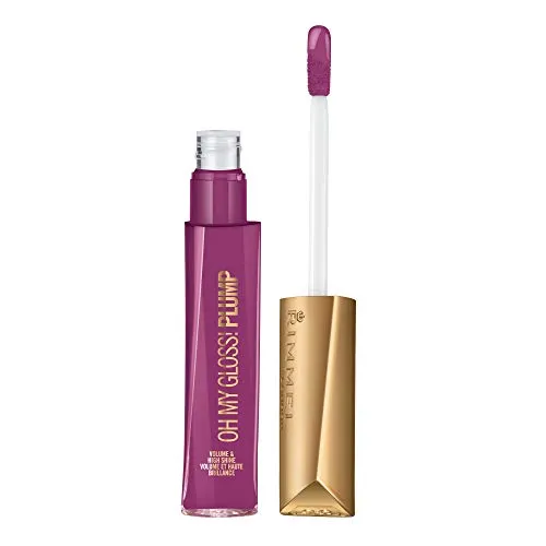 Rimmel Oh My Gloss Plump Lipgloss, pflegende und feuchtigkeitsspendende Lipgloss, Nr. 820