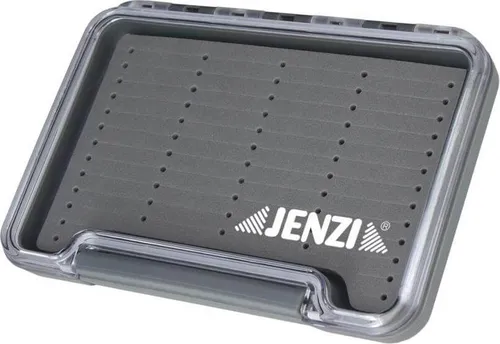Jenzi Spoon Box Tacklebox für Fliegen M 13,7x9,5cm