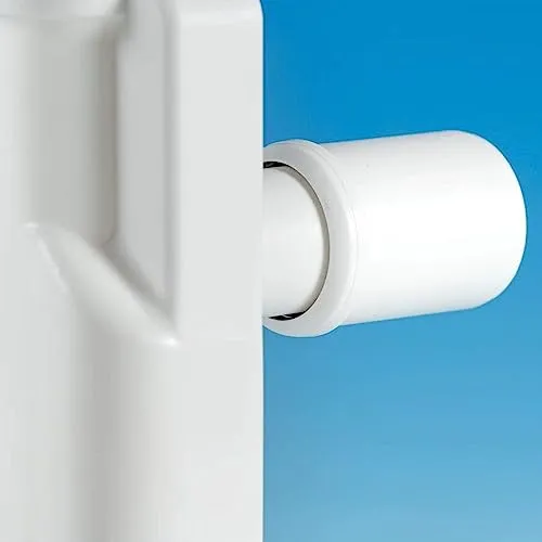 SOTECH Siphon-Ausgang Adapter von 40 auf 50 mm, weiß, HT-Rohr-Adapter