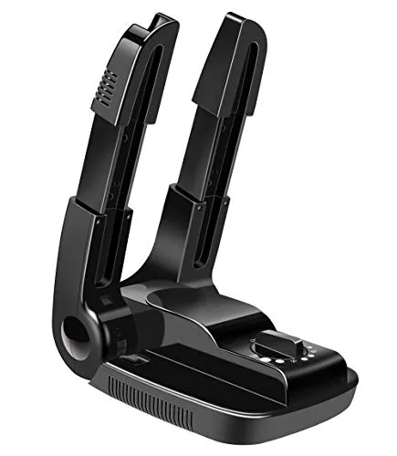 Manledio Schuhtrockner Elektrisch Schuhwärmer für Schuhe, Stiefel,200W | Trockner wärmt, Konstante Temperatur, Auto Ausschalten Timer, Tragbar Faltbar, Schnell trocknend, Intelligenter, Verstellbare