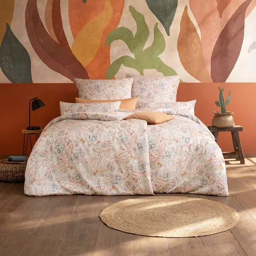 Bettwäsche Nikola ESTELLA von ATELIER in orange von ESTELLA