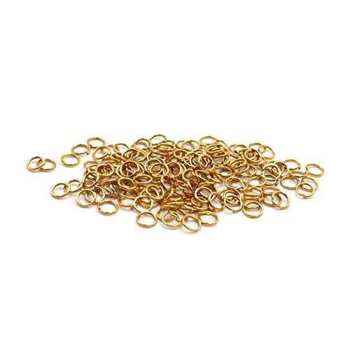 Binderinge in goldfarben, 5 mm 100