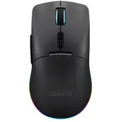 Lenovo Legion M410 - Kabellose Gaming Maus für Rechts- und Linkshänder - Gaming Maus mit 16.000 DPI Auflösung und kabellosem Design für maximale Bewegungsfreiheit. Erlebe individuelles Gaming mit RGB-Beleuchtung in Schwarz.