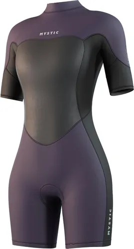 MYSTIC BRAND WOMEN 3/2 BACK ZIP Shorty 2025 deep purple - XS