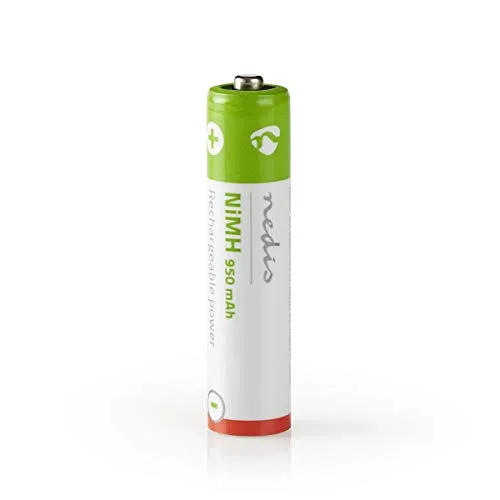 Wiederaufladbarer NI-MH-Akku AAA - 1.2 V DC - 950 mAh - vorgeladen - 4-Blister