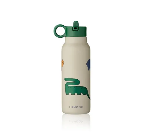 Liewood Trinkflasche Falk - 350 ml, Auslaufsicher und Isoliert - Liewood Trinkflasche Falk 350 ml aus recyceltem Edelstahl - ideal für Kinder. Hält Getränke bis zu 12 Stunden kalt und bis zu 6 Stunden heiß. Auslaufsicher, leicht zu halten und perfekt für unterwegs.