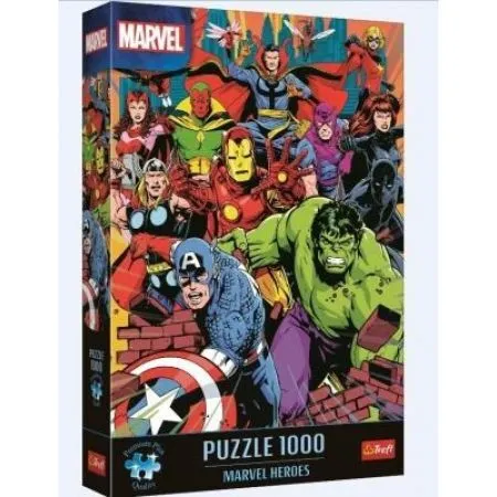 Puzzle 1000 elementów Premium Marvel Heroes TREFL 10881 TR TREFL 5900511108811