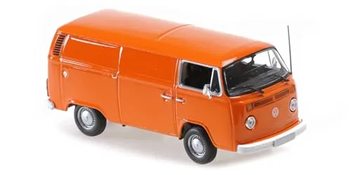 VW T2 Kasten 1972 orange Modellauto 1:43 Maxichamps