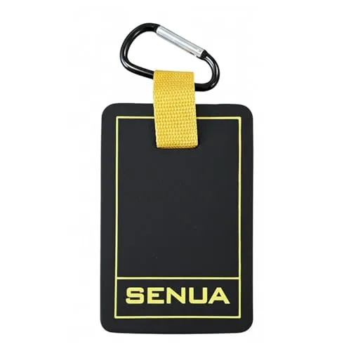 Senua Mini-Kniepolster mit Karabiner, ultra-tragbares NBR-Schaumstoff-Kniekissen für Mechaniker, Klempner, Elektriker und Gartenarbeit, öl-, wasser- und erdölbeständig