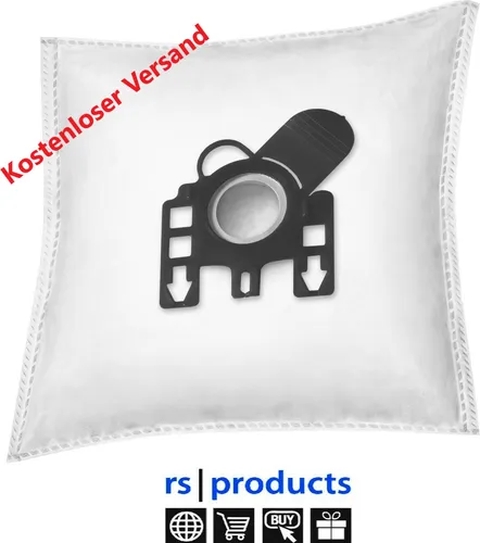 rs-products I 5x Staubsaugerbeutel ähnlich zu SWIRL M 40, M40, M49, M 49 MENALUX 3101, MIELE Typ G/H/N, G / H / N