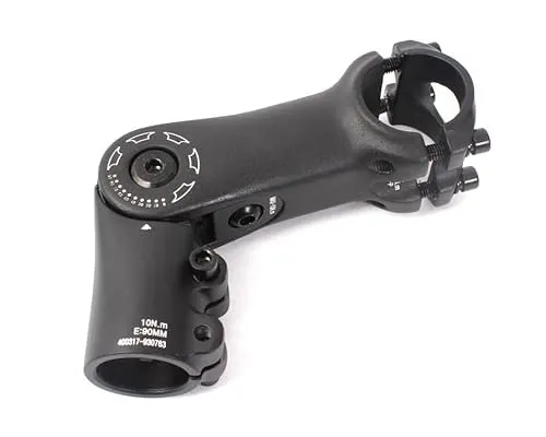 KHEbikes Vorbau 1 1/8 Zoll 90 Grad einstellbar 110mm von KHEbikes