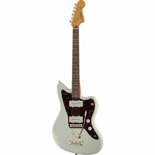 Squier CV 60s Jazzmaster LRL OWT - Squier Classic Vibe '60s Jazzmaster, E-Gitarre mit einzigartigem Vintage-Design und hochwertigem Alnico Single-Coil Tonabnehmer für authentischen Klang.