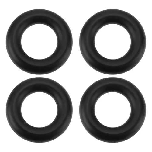 Create idea 4 x Geschirrspüler-Dichtung, Wasserenthärter, Einlassauslassdichtung, O-Ring, 00166878, kompatibel mit Siemens, kompatibel mit Balay