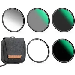 K&F Concept 77mm Magnetisches Filter Set GND8 ND8 ND64 ND1000 - Vielseitiges Objektivfilter-Set für kreative Fotografie, inklusive Adapterring für einfache Handhabung und optimalen Schutz.