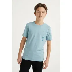 TOM TAILOR T-Shirt mit kleinen Prints, für Boys blau 164 EU