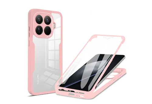 betterfon Handyhülle für Xiaomi 15T Pro 2-teiliges 360° Grad TPU Schutzcase, Vollschutz Case mit integriertem Displayschutz und klarer Sicht