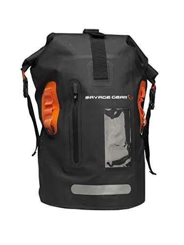 Savage Gear WP Rollup Angelrucksack 40 Liter wasserdicht - Sonstige, ideal für Angler mit 40 Litern Stauraum und wasserdichtem Material für besten Schutz bei jedem Wetter.